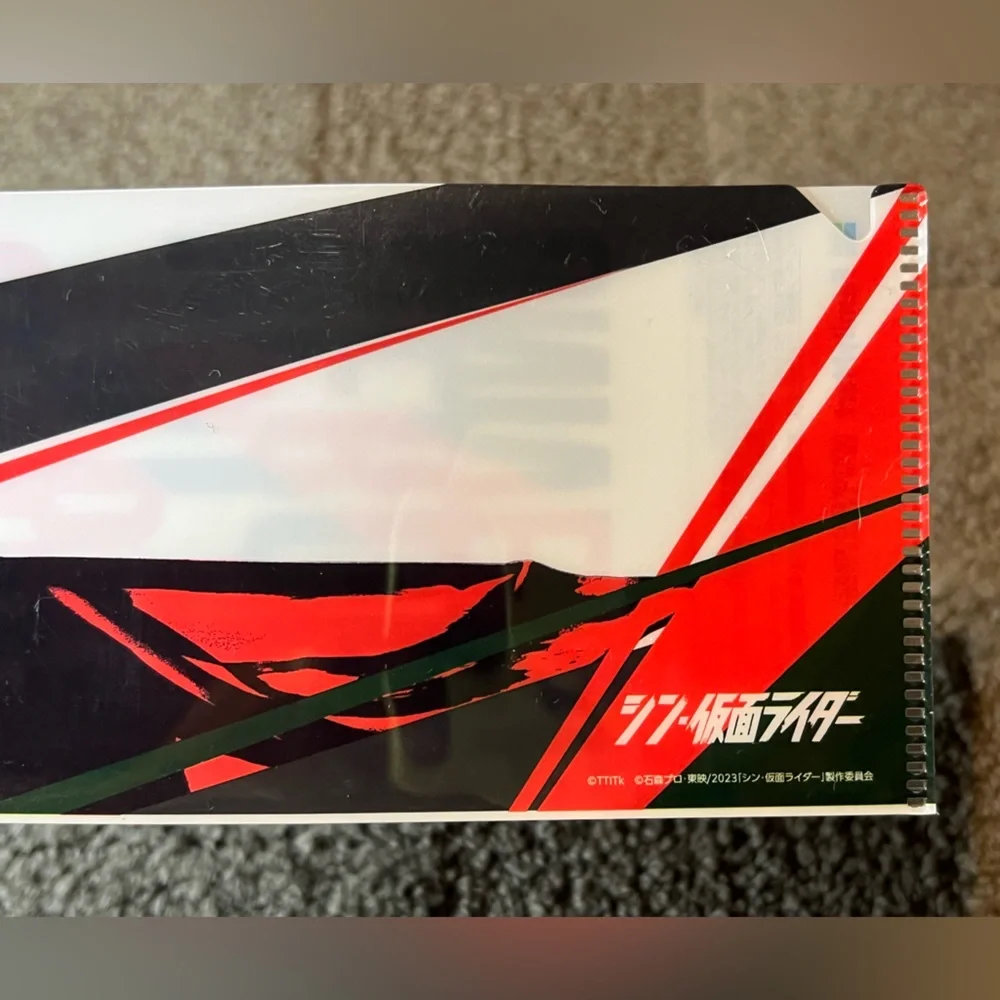 Shin Japan Heroes Universe x Family Mart Kamen Rider Mini Clear File Folder Toku